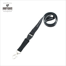 Made in China Top Supplier Promotional Custom Lanyard Black Sublimation